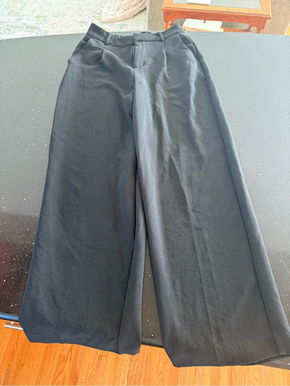a new day Black Wide-Leg 4 Regular Pants - Picture 3 of 7
